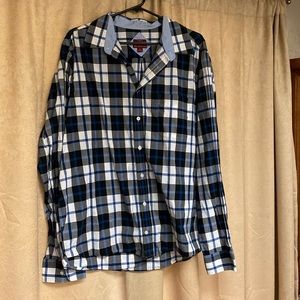 Merona plaid button up